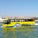 A Hippo trip amphibious bus making its way through the water